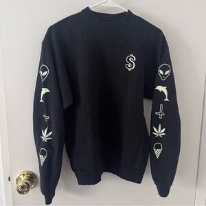 Opening Ceremony X Spring Breakers Collab Glow in the Dark Crewneck Unisex Small